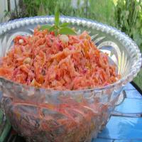 Carrot Salad With Marcona Almonds and Dried Mangoes_image