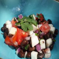 Jicama, Tomato, and Black Bean Salad image