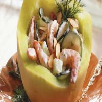 Shrimp in Melon Salad_image