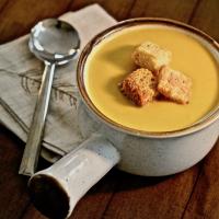 Curried Butternut Squash and Pear Soup image