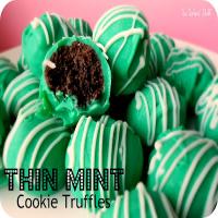 No-Bake Thin Mint Cookie Truffles Recipe image
