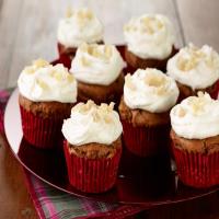 Gingerbread Cupcakes with Orange Icing image