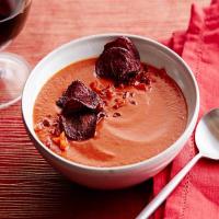 Chilled Tomato and Beet Soup_image