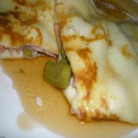 Ham, Cheese & Asparagus Crepes ! image