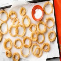 Cornmeal-Fried Onion Rings image