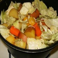 One Pot Meal - Cabbage, Kielbasa, Rutabaga & More_image