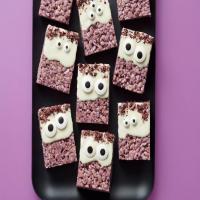 Blueberry-Vanilla Monster Cereal Treats image