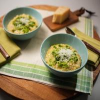 English Pea and Sweet Onion Risotto image