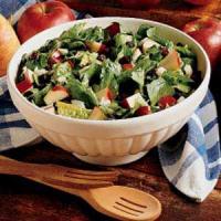 Spinach Apple Salad image