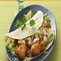 Crispy Fish Tacos with Spicy Sweet and Sour Sauce image
