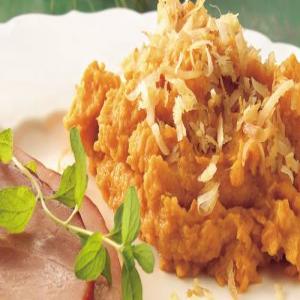 Sweet Potatoes with Coconut-Ginger Topping_image