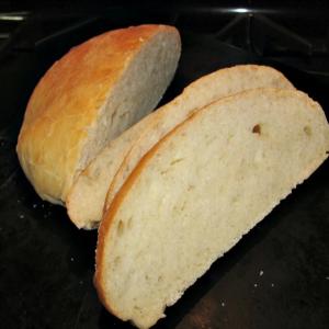 Sourdough bread and starter image