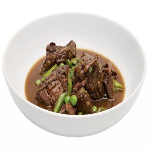 Slow-Cooked Beef Cheeks With Spring Vegetables and Rosemary_image