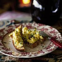 Gentlemen's relish & scrambled eggs image