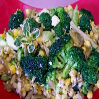 Broccoli, Corn, and Green Bean Saute_image