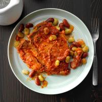 Pork Chops and Beans image