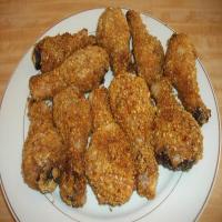 Pecan Crusted Chicken Drumsticks_image