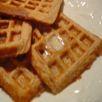 Whole-Wheat Cinnamon Waffles image