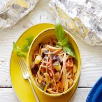 Healthy Grilled Summer Vegetable Spaghetti Foil Pack_image