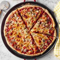 Veggie Pizza with Herbed Tomato Crust_image