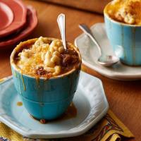 French Onion Macaroni and Cheese Soup image