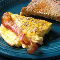 Bacon and Cheese Omelet image
