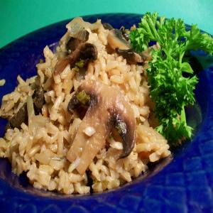 Easy Mushroom Rice Pilaf_image