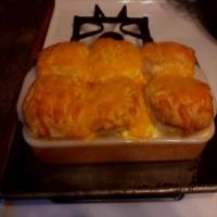 Cheesy Chicken and Biscuit Casserole image