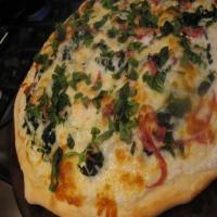 White Seafood Pizza_image