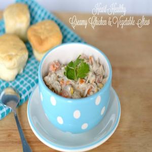 Heart-Healthy Creamy Chicken and Vegetable Stew image