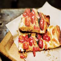 Roman Style Pizza with Roasted Cherry Tomatoes_image