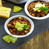 Spicy Southwest Lentil Chickpea Chili_image