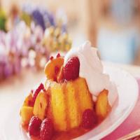 Caramelized Peach and Raspberry Shortcakes_image