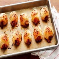 Pigs-in-a-Blanket with Chorizo, Membrillo, and Manchego image