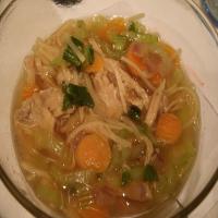 Asian Pork and Noodle Soup image