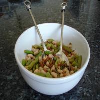 Beans and Sugar Snap Peas With Lemon & Capers image
