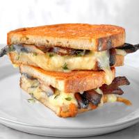 Grilled Cheese and Mushroom Sandwich image