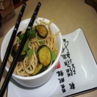Chinese Noodles & Zucchini image