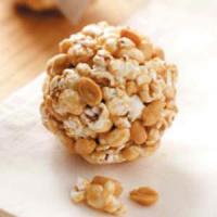 Peanutty Popcorn Balls image