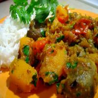Oven-Roasted Eggplant and Butternut Squash Curry_image
