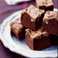 Mexican Chocolate Streusel Brownies_image