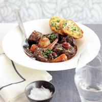 Braised beef with anchovy toasts image