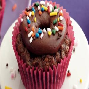 Chocolate Doughnut Cupcakes_image