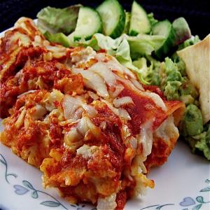 Easy Cheese and Chicken Enchiladas image