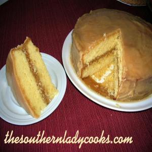 YELLOW CAKE WITH PENUCHE FROSTING_image