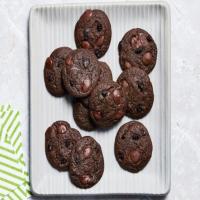 Chocolate-Chocolate Chip Cookies with Currants image