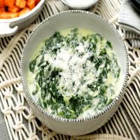 Skinny Creamed Spinach_image