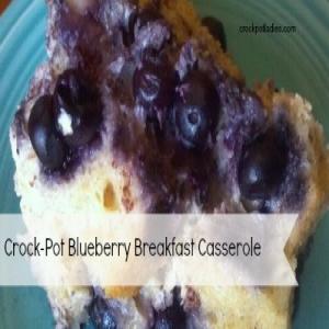Crock-Pot Blueberry Breakfast Casserole Recipe - (4.2/5)_image