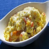 Scrambled Eggs With Tamales_image
