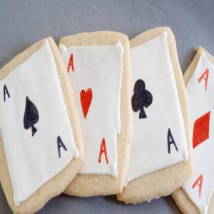 Playing Card Cookies image